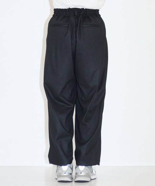 CITY TOKYO（シティトウキョウ）の「【CITY TOKYO/シティートーキョー】Warm-flex ﾜｲﾄﾞﾃｰﾊﾟｰﾄﾞﾊﾟﾝﾂ（スラックス・メンズ・ブラック/ダークブラウン・1/2）」の20枚目の写真