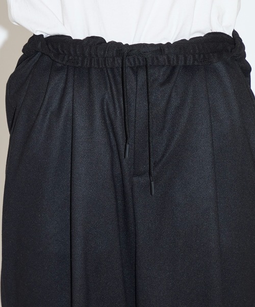 CITY TOKYO（シティトウキョウ）の「【CITY TOKYO/シティートーキョー】Warm-flex ﾜｲﾄﾞﾃｰﾊﾟｰﾄﾞﾊﾟﾝﾂ（スラックス・メンズ・ブラック/ダークブラウン・1/2）」の16枚目の写真