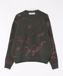 BAL（バル）の「BAL / Jacquard Cotton Crew Neck セーター（ニット