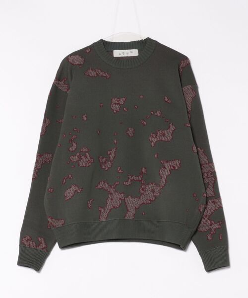 bal(バル)の「【BAL】BAL-2166 JACQUARD CO(ニット/セーター・メンズ・ブラウン・LARGE/MEDIUM)」の1枚目の写真