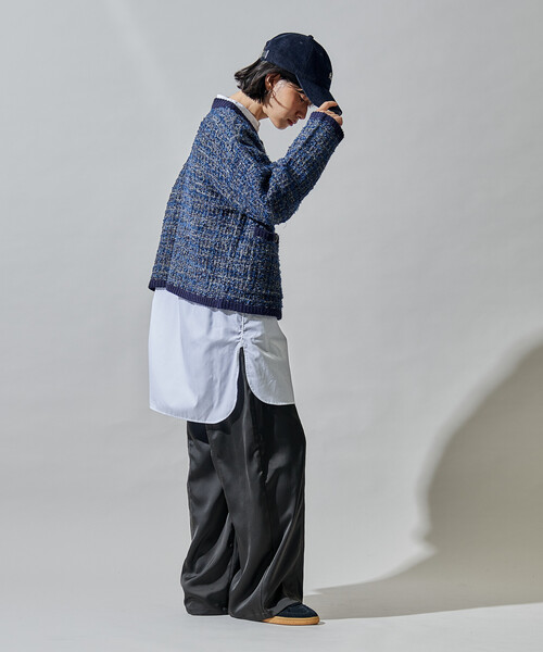 FREAK'S STORE(フリークスストア)の「Band Collar Shirt/バンドカラーシャツ(シャツ/ブラウス・レディース・ホワイト・X-LARGE/SMALL)」の4枚目の写真