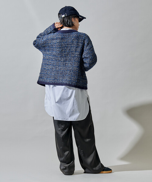 FREAK'S STORE(フリークスストア)の「Band Collar Shirt/バンドカラーシャツ(シャツ/ブラウス・レディース・ホワイト・X-LARGE/SMALL)」の5枚目の写真