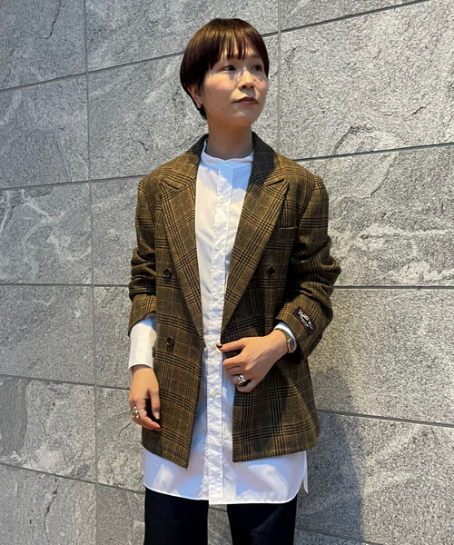 FREAK'S STORE(フリークスストア)の「Band Collar Shirt/バンドカラーシャツ(シャツ/ブラウス・レディース・ホワイト・X-LARGE/SMALL)」の17枚目の写真