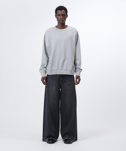Alpha Industries(アルファインダストリーズ)の「Alpha Industries/アルファインダストリーズ/SNOW WASH CREW SWEAT/スノー ウォッシュ クルー スウェット(スウェット・メンズ・ネイビー/その他5/グレー/ブラック/オリーブ系・L/M/2XL/S/XL)」の6枚目の写真