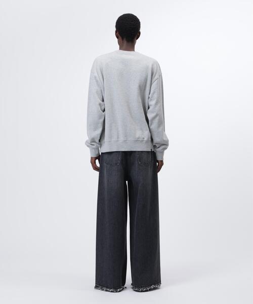 Alpha Industries(アルファインダストリーズ)の「Alpha Industries/アルファインダストリーズ/SNOW WASH CREW SWEAT/スノー ウォッシュ クルー スウェット(スウェット・メンズ・ネイビー/その他5/グレー/ブラック/オリーブ系・L/M/2XL/S/XL)」の8枚目の写真