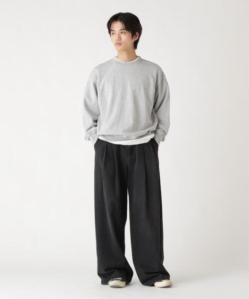 Alpha Industries(アルファインダストリーズ)の「Alpha Industries/アルファインダストリーズ/SNOW WASH CREW SWEAT/スノー ウォッシュ クルー スウェット(スウェット・メンズ・ネイビー/その他5/グレー/ブラック/オリーブ系・L/M/2XL/S/XL)」の11枚目の写真
