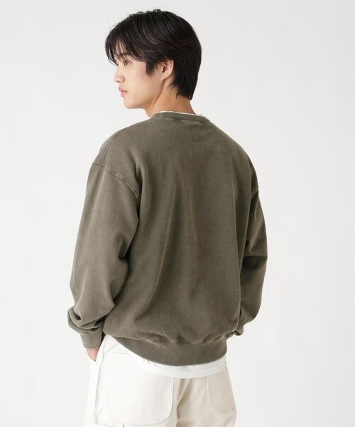 Alpha Industries(アルファインダストリーズ)の「Alpha Industries/アルファインダストリーズ/SNOW WASH CREW SWEAT/スノー ウォッシュ クルー スウェット(スウェット・メンズ・ネイビー/その他5/グレー/ブラック/オリーブ系・L/M/2XL/S/XL)」の19枚目の写真