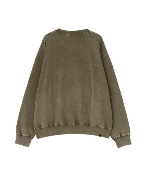 Alpha Industries(アルファインダストリーズ)の「【日本限定】Alpha Industries/アルファインダストリーズ/SNOW WASH CREW SWEAT/スノー ウォッシュ クルー スウェット(スウェット・メンズ・ネイビー/その他5/グレー/ブラック/オリーブ系・L/M/2XL/S/XL)」の16枚目の写真
