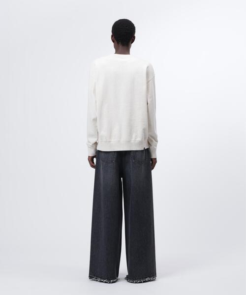 Alpha Industries(アルファインダストリーズ)の「【日本限定】Alpha Industries/アルファインダストリーズ/SNOW WASH CREW SWEAT/スノー ウォッシュ クルー スウェット(スウェット・メンズ・ネイビー/その他5/グレー/ブラック/オリーブ系・L/M/2XL/S/XL)」の9枚目の写真