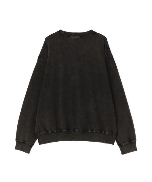 Alpha Industries(アルファインダストリーズ)の「Alpha Industries/アルファインダストリーズ/SNOW WASH CREW SWEAT/スノー ウォッシュ クルー スウェット(スウェット・メンズ・ネイビー/その他5/グレー/ブラック/オリーブ系・L/M/2XL/S/XL)」の6枚目の写真