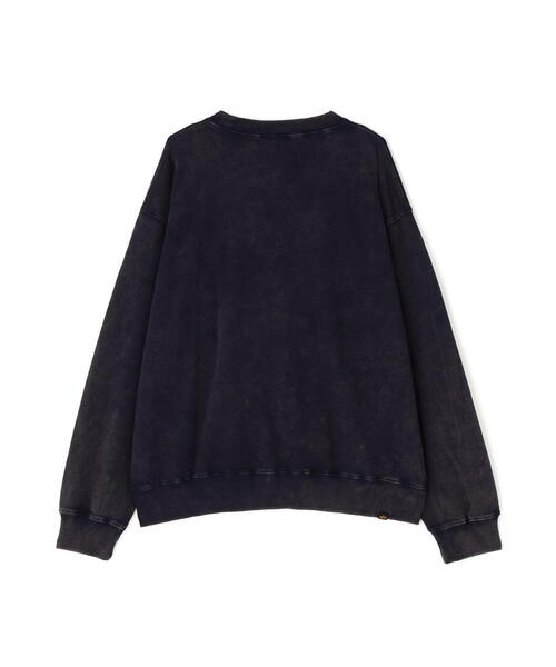 Alpha Industries(アルファインダストリーズ)の「Alpha Industries/アルファインダストリーズ/SNOW WASH CREW SWEAT/スノー ウォッシュ クルー スウェット(スウェット・メンズ・ネイビー/その他5/グレー/ブラック/オリーブ系・L/M/2XL/S/XL)」の8枚目の写真