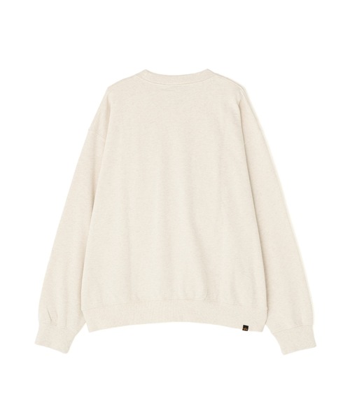 Alpha Industries(アルファインダストリーズ)の「Alpha Industries/アルファインダストリーズ/SNOW WASH CREW SWEAT/スノー ウォッシュ クルー スウェット(スウェット・メンズ・ネイビー/その他5/グレー/ブラック/オリーブ系・L/M/2XL/S/XL)」の9枚目の写真