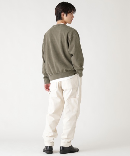 Alpha Industries(アルファインダストリーズ)の「Alpha Industries/アルファインダストリーズ/SNOW WASH CREW SWEAT/スノー ウォッシュ クルー スウェット(スウェット・メンズ・ネイビー/その他5/グレー/ブラック/オリーブ系・L/M/2XL/S/XL)」の15枚目の写真