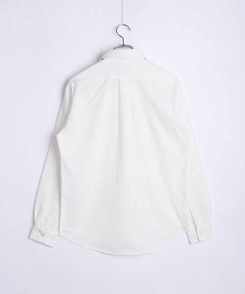 WESTSEA(ウエストシー)の「ツイルストレッチシャツ ( レギュラーカラー / バンドカラー )蓄熱放電 シワ防止(シャツ/ブラウス・メンズ・ホワイト/ブラウン/ホワイト系その他/ブラウン系その他/ネイビー/ブルー系その他/ブルー/ネイビー系・M/L/XL)」の10枚目の写真