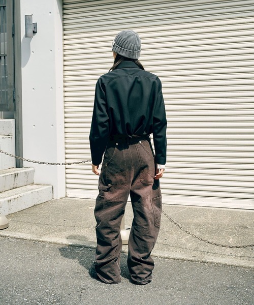 CONZ ダブルニー デニム CONZ パンツ DUCK DOUBLE KNEE CURVED LEG