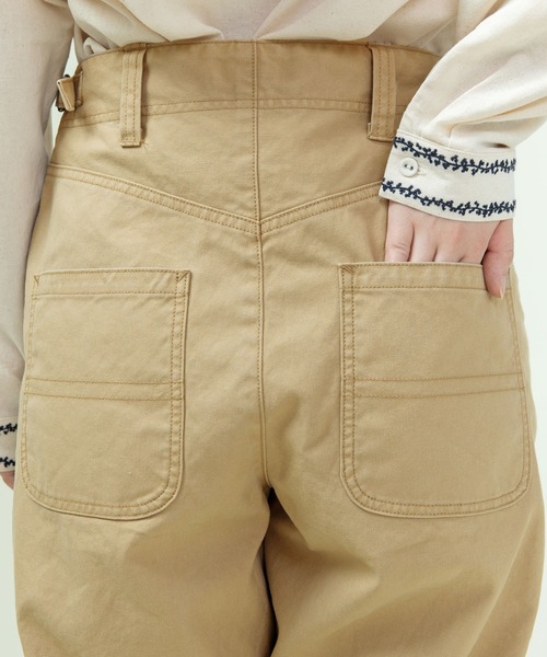 PAR ICI（パーリッシィ）の「ジャーマンダック ダブルニーパンツ（その他パンツ・レディース・ベージュ/ダークブラウン/カーキ・FREE）」の20枚目の写真