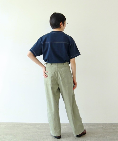 PAR ICI（パーリッシィ）の「ジャーマンダック ダブルニーパンツ（その他パンツ・レディース・ベージュ/ダークブラウン/カーキ・FREE）」の9枚目の写真