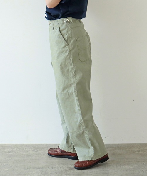 PAR ICI（パーリッシィ）の「ジャーマンダック ダブルニーパンツ（その他パンツ・レディース・ベージュ/ダークブラウン/カーキ・FREE）」の12枚目の写真