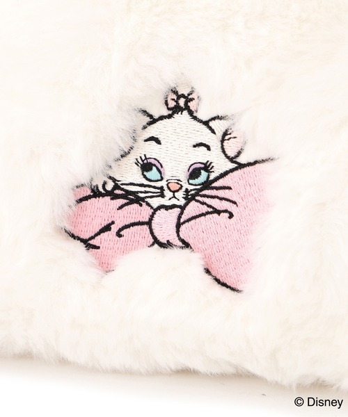 JILL by JILL STUART(ジルバイジルスチュアート)の「Disney Marie/ラウンドポーチ(ポーチ・レディース・ピンク/ホワイト・FREE)」の13枚目の写真