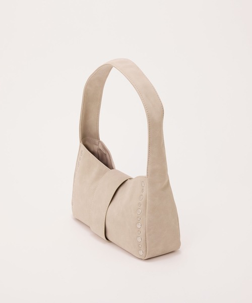 EFOLE(エフォル)の「【ZOZO限定】Suede wide belted mini bag / スエードワイドベルトミニバッグ(ハンドバッグ・レディース・ブラウン/ベージュ・FREE)」の3枚目の写真
