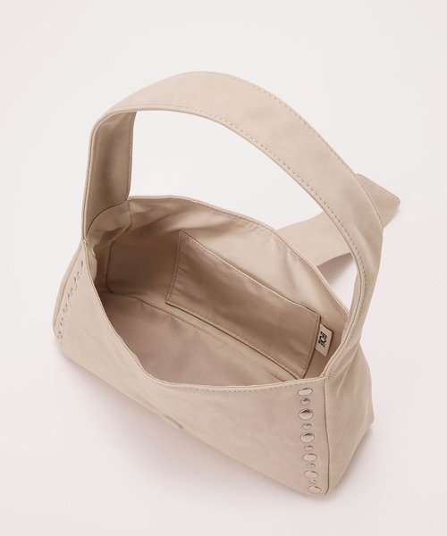 EFOLE(エフォル)の「【ZOZO限定】Suede wide belted mini bag / スエードワイドベルトミニバッグ(ハンドバッグ・レディース・ブラウン/ベージュ・FREE)」の6枚目の写真