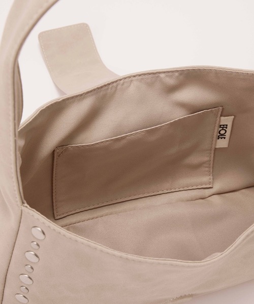 EFOLE(エフォル)の「【ZOZO限定】Suede wide belted mini bag / スエードワイドベルトミニバッグ(ハンドバッグ・レディース・ブラウン/ベージュ・FREE)」の7枚目の写真