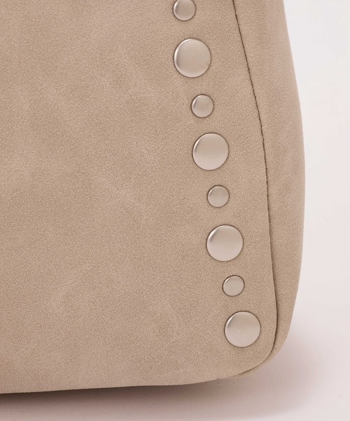 EFOLE(エフォル)の「【ZOZO限定】Suede wide belted mini bag / スエードワイドベルトミニバッグ(ハンドバッグ・レディース・ブラウン/ベージュ・FREE)」の8枚目の写真