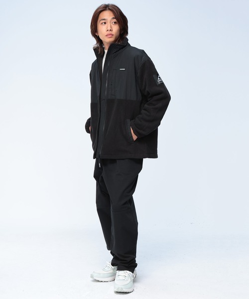 GERRY (ジェリー) フリースナイロン フルジップ ジャケット（ブルゾン