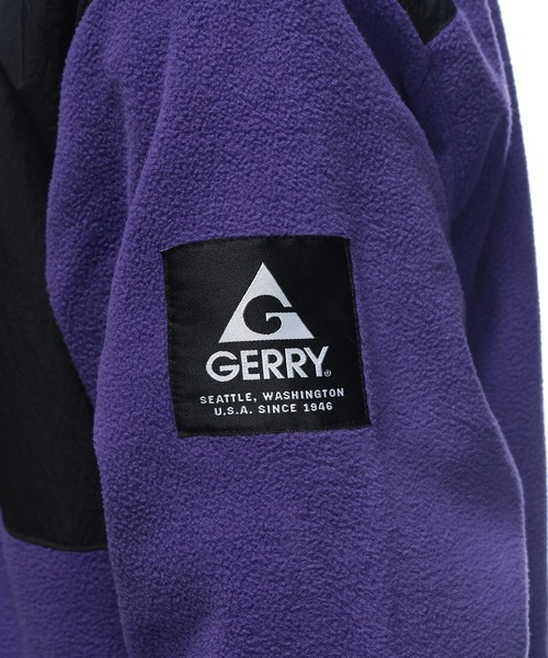 GERRY(ジェリー)の「GERRY (ジェリー) フリースナイロン フルジップ ジャケット(ブルゾン・メンズ・パープル/ブラック/ホワイト・M/LL/L)」の16枚目の写真