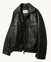 VTWO（ブイツー）の「8274-1 ウォッシュドレザー ジャケット (ブラック)（ライダースジャケット）」