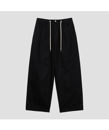 AGOD（エージーオーディー）の「バンディングストリングワイド切り替えコットンパンツ[ブラック]（その他パンツ）」