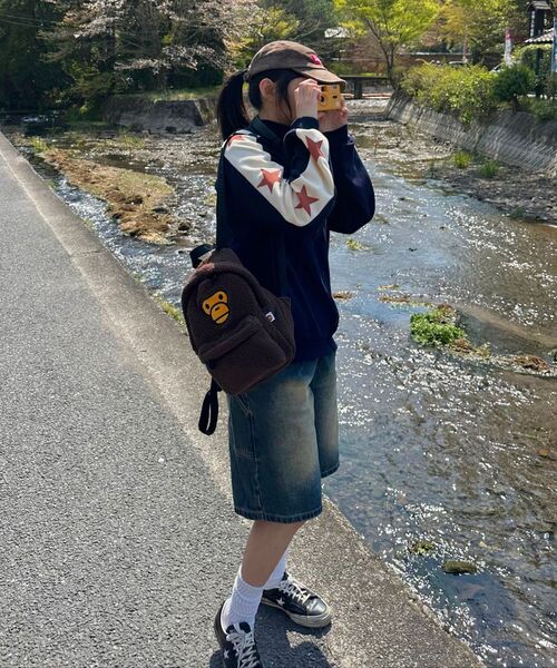 DIMITRI BLACK(ディミトリブラック)の「バイオウォッシングカーペンターバミューダデニムパンツ_イエローワッシング(その他パンツ・レディース・その他・LARGE/X-LARGE/XX-LARGE/SMALL/MEDIUM)」の16枚目の写真