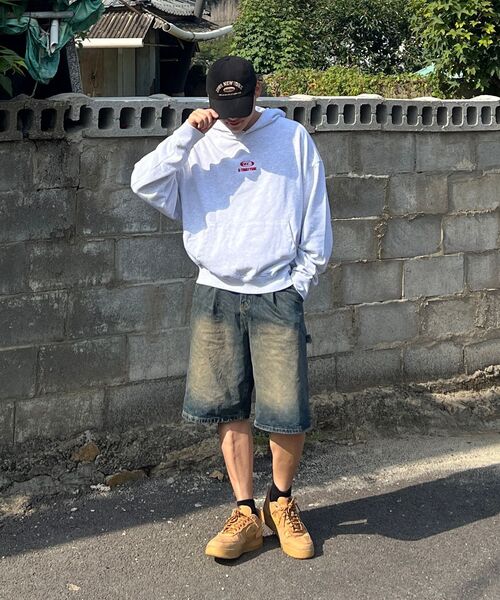 DIMITRI BLACK(ディミトリブラック)の「バイオウォッシングカーペンターバミューダデニムパンツ_イエローワッシング(その他パンツ・レディース・その他・LARGE/X-LARGE/XX-LARGE/SMALL/MEDIUM)」の14枚目の写真