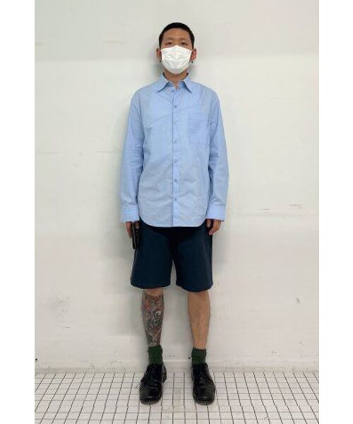 Millo Archive（ミロ アーカイブ）の「サイドスラッシュシャツ[スカイブルー]（シャツ/ブラウス・メンズ・その他・MEDIUM/LARGE/X-LARGE）」の10枚目の写真