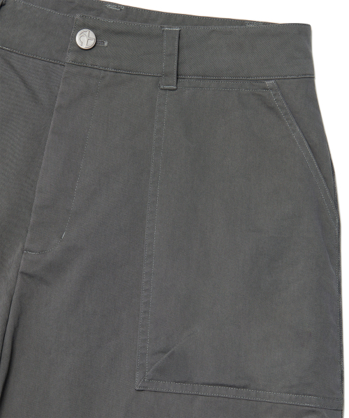 NOMANUAL(NOMANUAL)の「DOUBLE LAYERED CARGO PANTS - WASHED GRAY(その他パンツ・レディース・その他・SMALL/MEDIUM/LARGE/X-LARGE)」の5枚目の写真