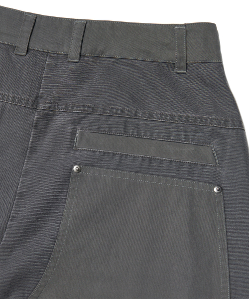 NOMANUAL(NOMANUAL)の「DOUBLE LAYERED CARGO PANTS - WASHED GRAY(その他パンツ・レディース・その他・SMALL/MEDIUM/LARGE/X-LARGE)」の7枚目の写真
