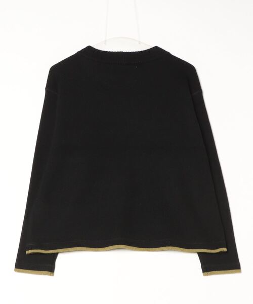 MHL.（エムエイチエル）の「PURE WOOL（ニット/セーター・レディース・ブラック/ブルー・2）」の12枚目の写真