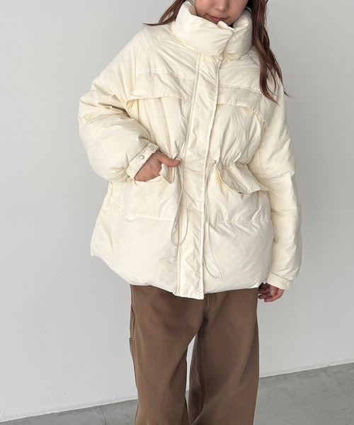 El mar パーカーダウンハーフコート（ダウンジャケット/コート