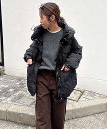 CANAL JEAN（キャナルジーン）の「El mar　パーカーダウンハーフコート（ダウンジャケット/コート）」