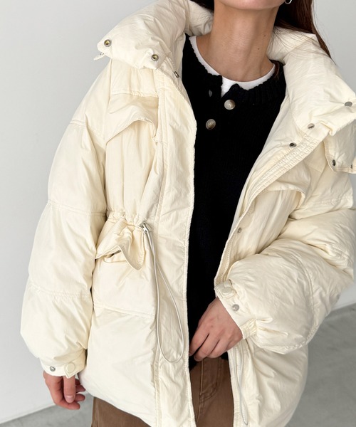 El mar パーカーダウンハーフコート（ダウンジャケット/コート