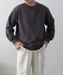 MYRTH（マイルス）の「【MYRTH】ヴィンテージライクウォッシュトレーナー（スウェット）」