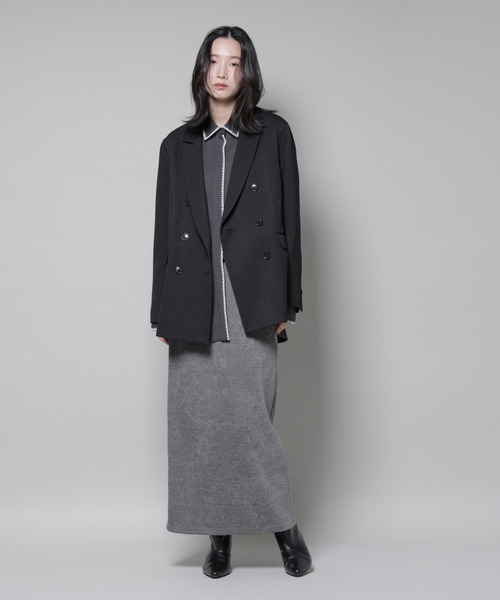 セール】ストレッチサージダブルジャケット(セットアップ可