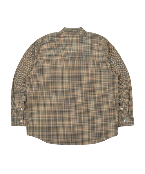 ERSCO(イーアルエスコ)の「シンボルラベルチェックシャツ_ブルーグリーン(シャツ/ブラウス・レディース・その他・MEDIUM/LARGE/X-LARGE)」の9枚目の写真