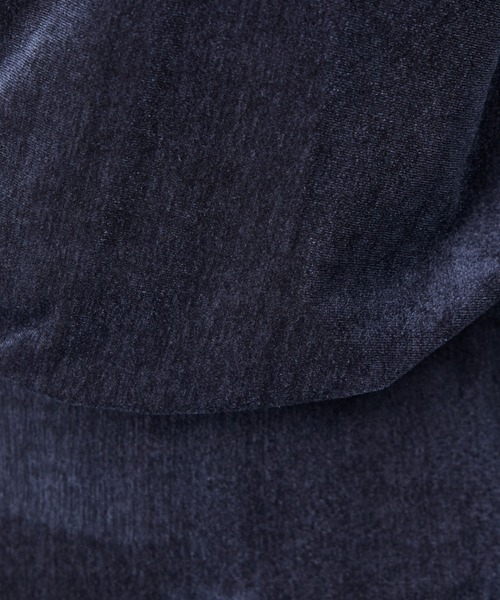 Rouge vif la cle（ルージュヴィフラクレ）の「【Keena/キーナ】ベルベットカシュクルートップス/トップス/ベロア/ドレープ/エレガント【WEB限定】（Tシャツ/カットソー・レディース・ネイビー/ピンク・フリー）」の6枚目の写真