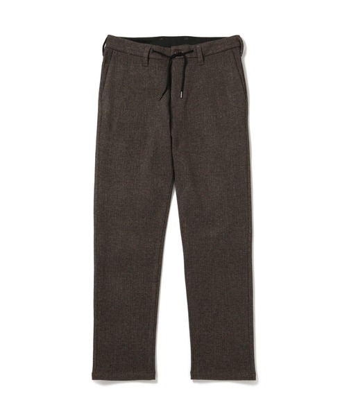 セール】ツイードライクテクスチャースリムイージーパンツ