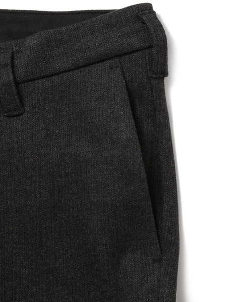 le cercle ADAM ET ROPE'（ルセルクルアダムエロペ）の「ツイードライクテクスチャースリムイージーパンツ/セットアップ対応（スラックス・メンズ・ブラック/チャコールグレー/ダークブラウン・M/S/L/LL）」の7枚目の写真