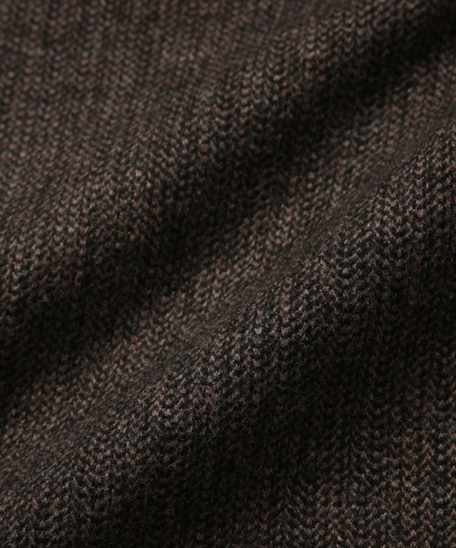 le cercle ADAM ET ROPE'（ルセルクルアダムエロペ）の「ツイードライクテクスチャースリムイージーパンツ/セットアップ対応（スラックス・メンズ・ブラック/チャコールグレー/ダークブラウン・M/S/L/LL）」の16枚目の写真