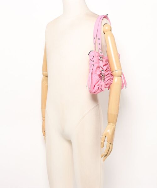 Desigual(デシグアル)の「ナイロンリボンディテール ショルダーバッグ ガーリーピンク(ハンドバッグ・レディース・レッド・FREE)」の10枚目の写真