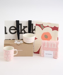 marimekko(�}�����b�R)�́yGift set�z�sJAPAN EXCLUSIVE�tLogo / Mug��Mini towel & Bowl set(�H��)
