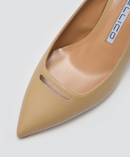 PELLICO(ペリーコ)の「ANDREA アネッリ キャビア パンプス 4.5cm BEIGE(パンプス・レディース・ベージュ・34/35.5/37/37.5/38/39/39.5/38.5/34.5/35/36.5/36)」の6枚目の写真